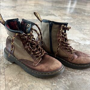 Dr marten Brown Leather Boots